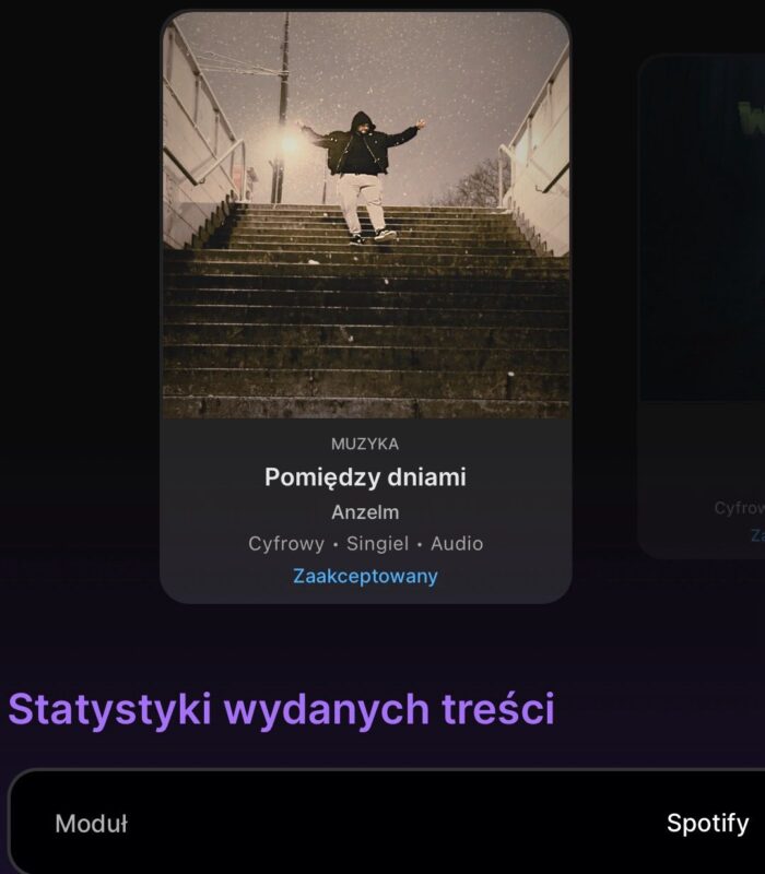 Singiel artysty w serwisie MUGO