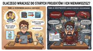 Czemu wracasz do starych projektów i ich nienawidzisz?