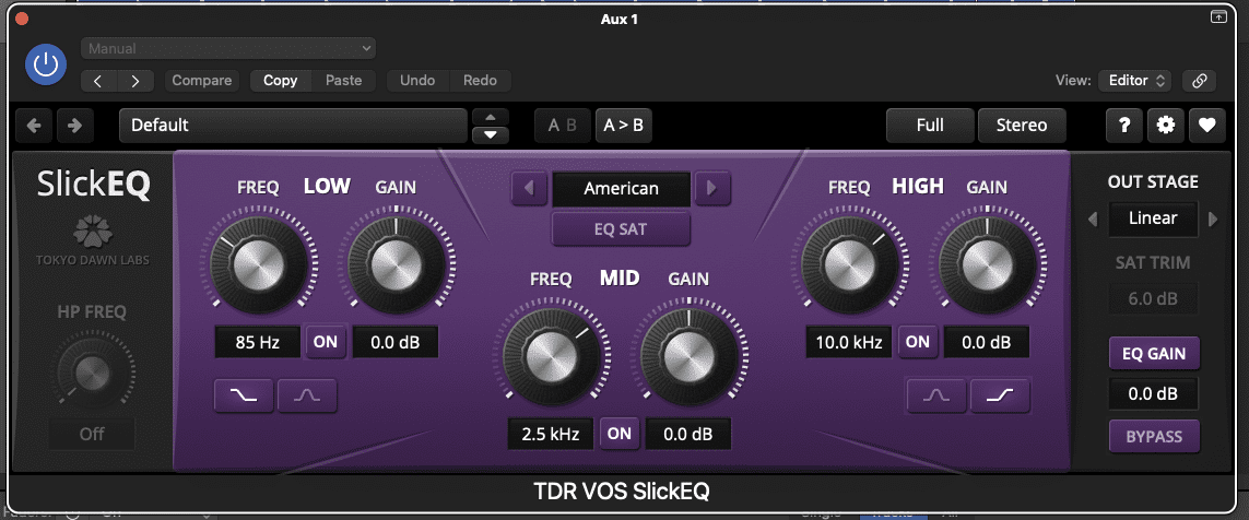TDR SLICK EQ