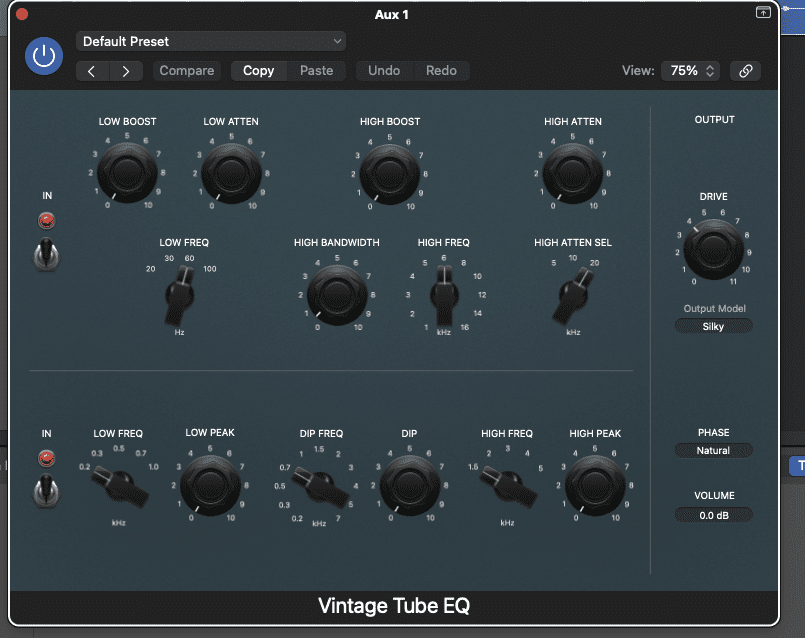 Vintage Tube EQ