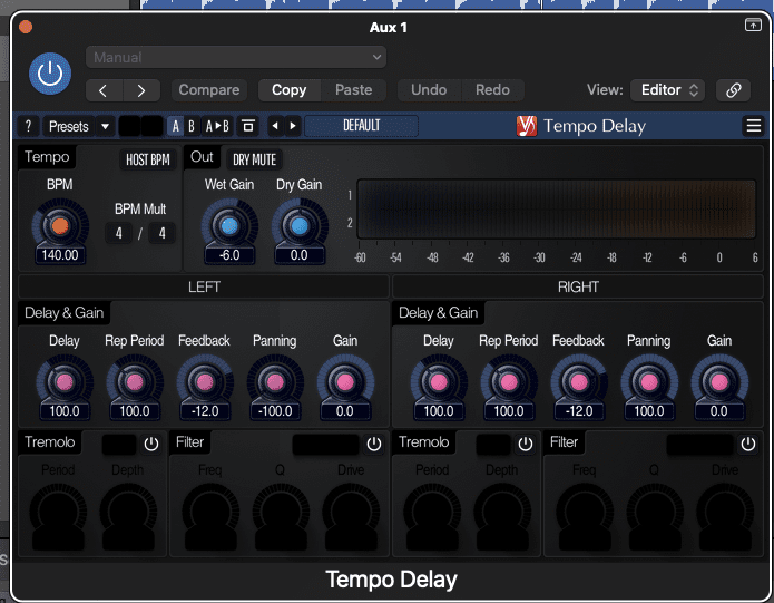 Tempo Delay